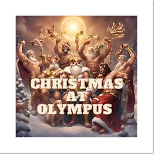 Christmas at olympus Posters and Art